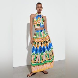 Zara Colorful Skirt (XS)